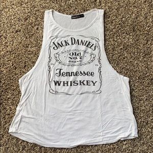 Jack Daniel’s White Muscle Tee Barcelona Shankara